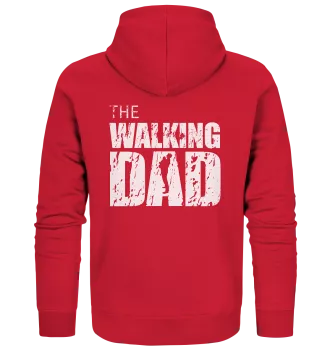 Organic Zipper - The Walking Dad - Trage DAD2 - L - Red XS back light