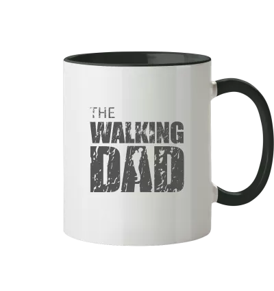 Tasse - The Walking Dad - Trage DAD2 - D - zweifarbig  - Black 330ml front dark