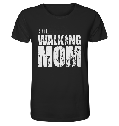 Organic Shirt - The Walking Mom - Trage MOM3 - Black XS front light